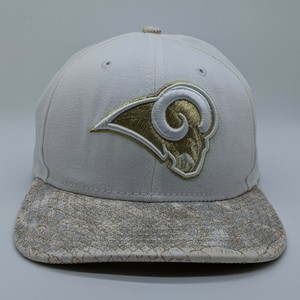 white nfl logo hat