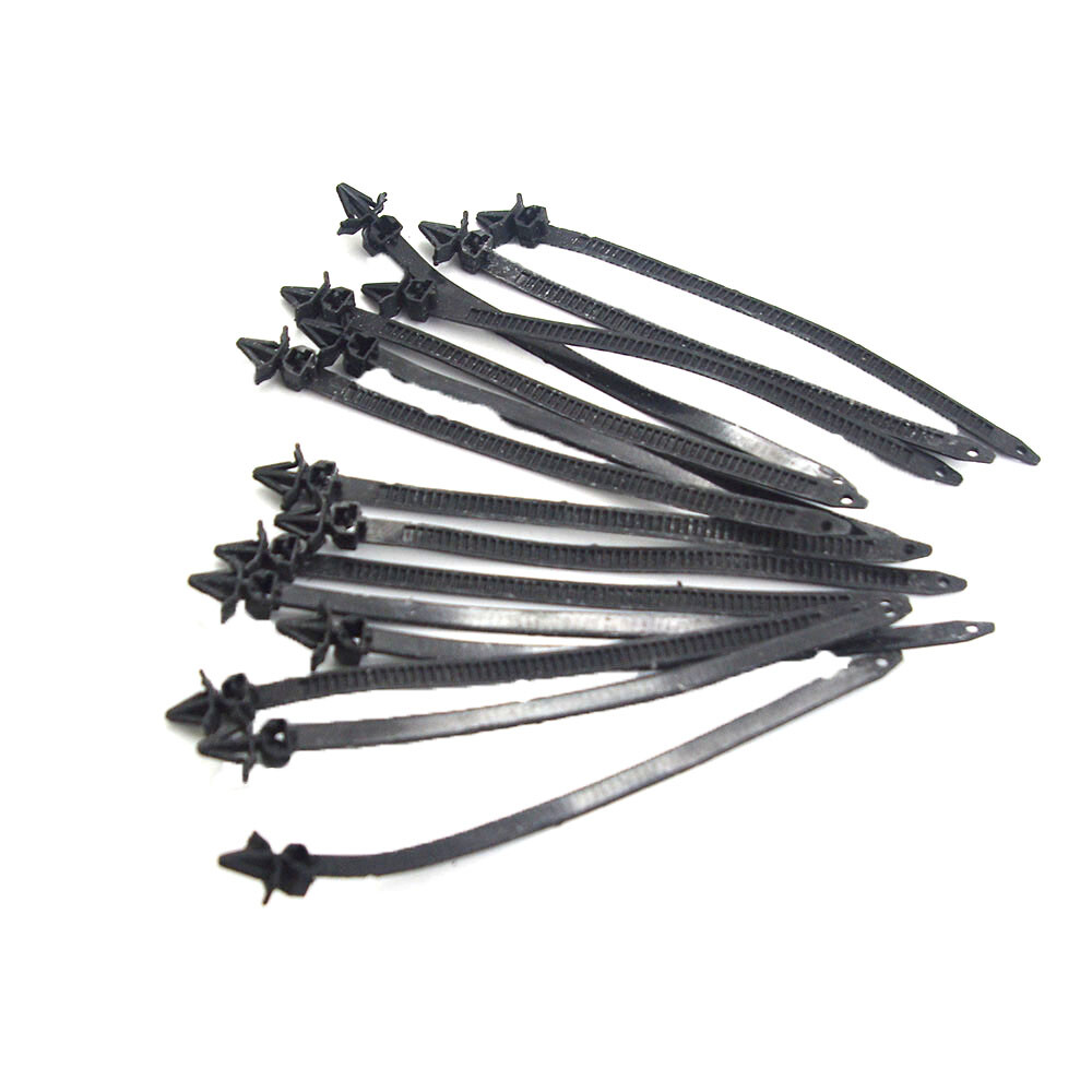 8 Wire Harness Zip Ties For Motorcycles - Fits Honda Suzuki Yamaha Kawasaki