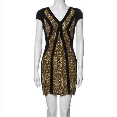 slim fit dress slacks Zimmermann Lurex Wrap Mini Dress Sheer Dolman Black Gold