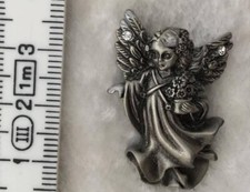 Schmuck Anhänger Engel aus Zinn 