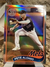 2024 Topps Chrome 1989 Topps Baseball#89CB-8 Pete Alonso 