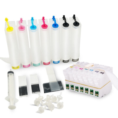 T0341-T0347 Continuous Ink Supply System For Epson Stylus 2100 2200 7Colors/Set