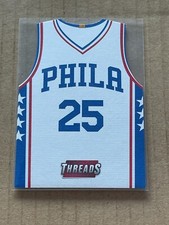 2016-17 THREADS TRUE ROOKIE CARD JERSEY DIE CUT BEN SIMMONS 76ERS #40