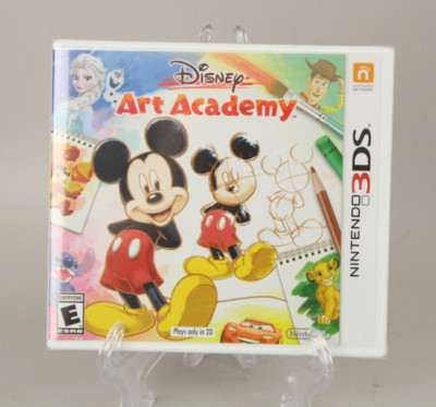 Disney Art Academy for Nintendo 3DS 2016 Brand New & Factory Sealed!