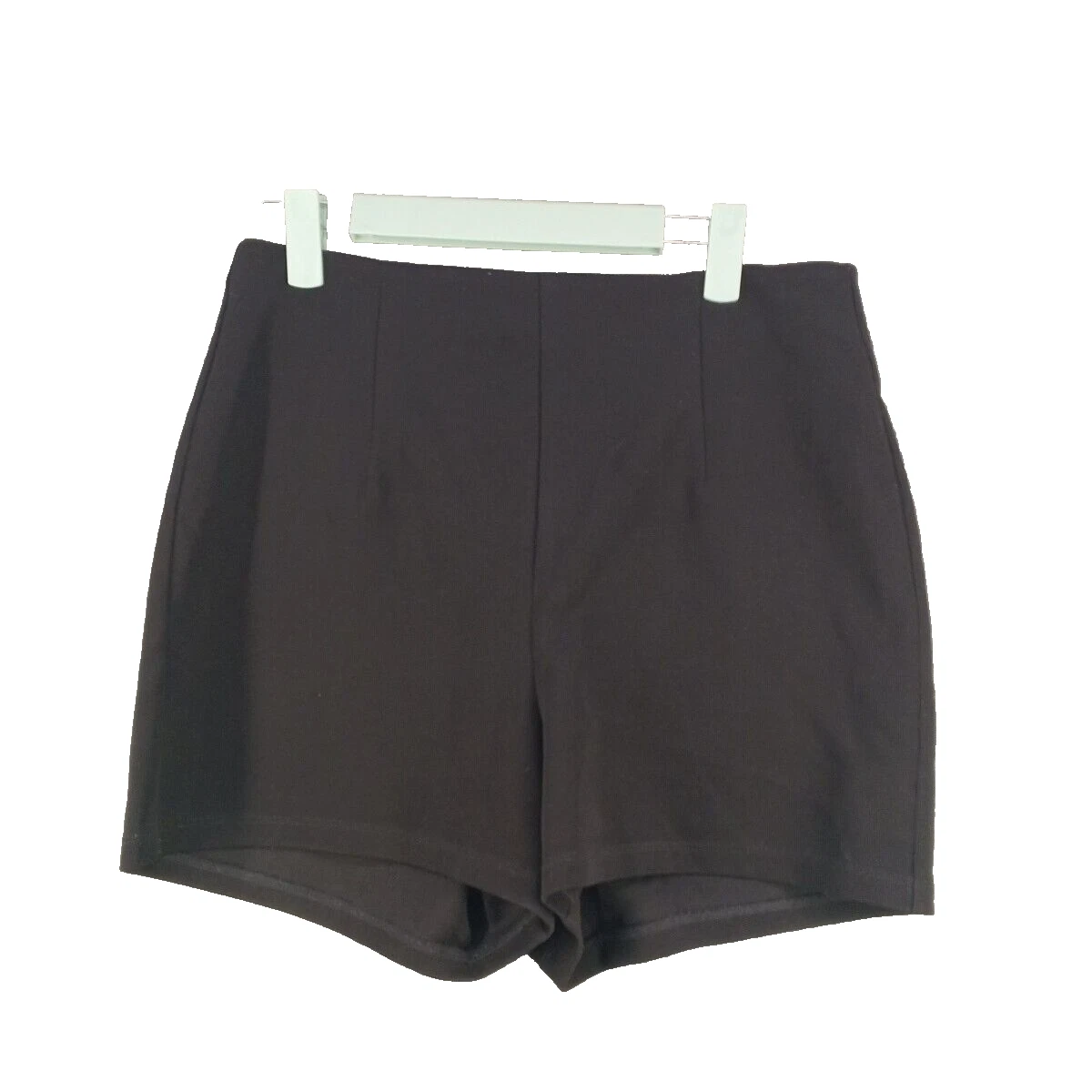 Short Hot Pants Forever 21 Noir - Taille 28 Pouces (3" Jambe) - Taille Haute, Coton Stretch