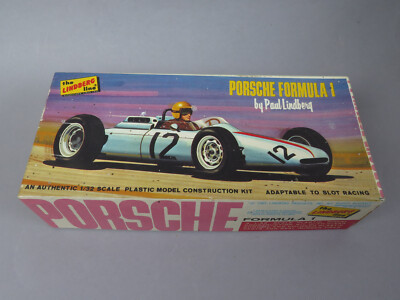 Porsche Formula1 by Paul Lindberg Modellauto Bausatz 1:32 blau OVP unvollständig