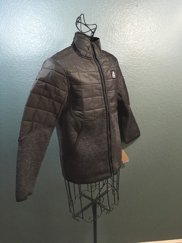Reebok, Kids (boys) Puffer Jacket, NWT, Black/Gray, M 10/12 - Picture 4 of 10