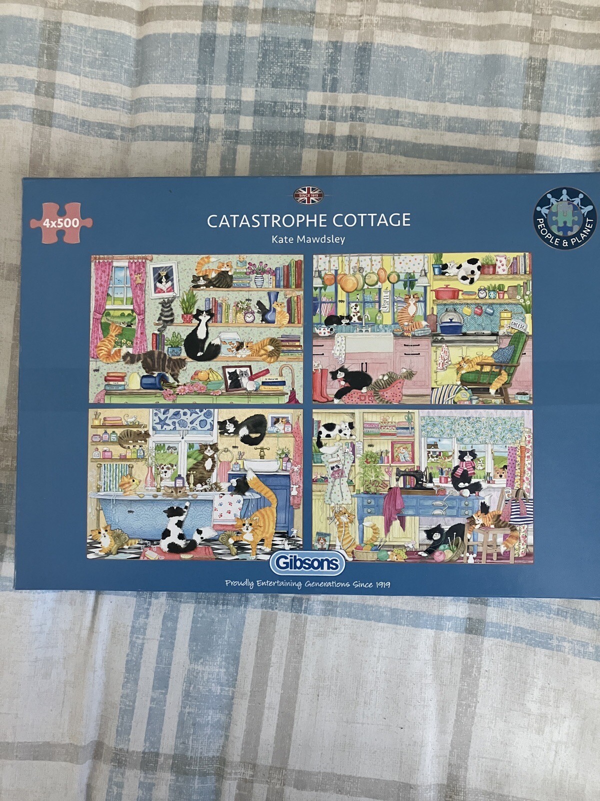 gibson jigsaws 4x500 pieces eBay