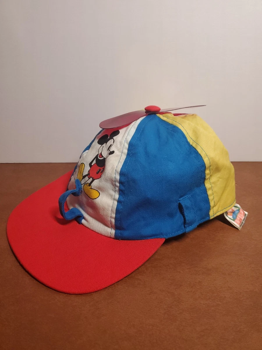 Vintage Mickey for Kids Stuff Child's Hat with Propeller Age 3- 7