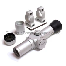 Ultra Dot UD25S Sight Kit w/4 MOA Red Dot, One Inch Tube, Satin Silver