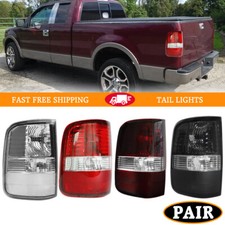 Clearsmoke Redblackred Tail Lights Pair For 2004 2005-2008 Ford F150 F-150