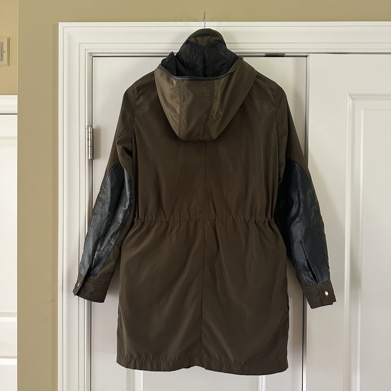 Zara basic collection lightweight hunter green ut… - image 10