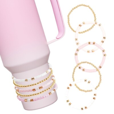 #ad #ad Stanley Cup Accessories Pink 5Pcs for Stanley Cup 40 ozamp;30 oz Attachments f... $17.91