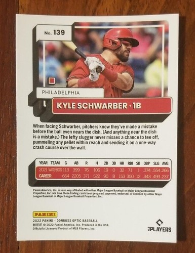 2022 Panini Donruss Optic Vet, Rookie, Insert & Parallel Baseball Cards PYP! - Picture 119 of 245