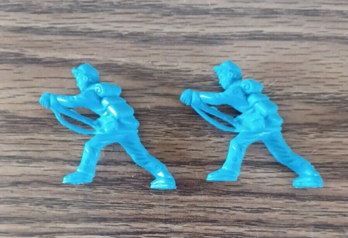 Five Civil War Toy Soldiers - Blue Plastic -Lido Toy Co.? - Picture 5 of 8