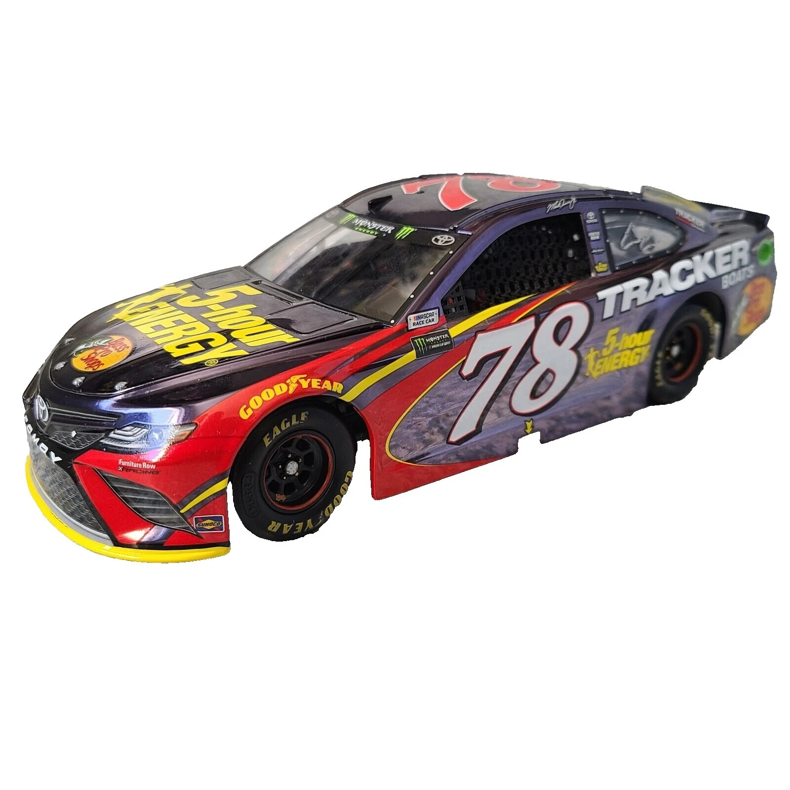 Литые модели гоночных автомобилей Toyota 2018 год выпуска автомобиль