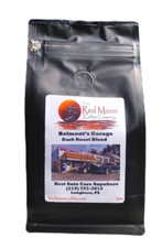 THE RED MOOM COFFEE COMPANY BELMONT'S GARAGE MEZCLA TOSTADA OSCURA 12 OZ MOLIDO ~ NUEVO