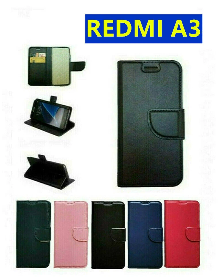 COVER CUSTODIA A LIBRO CHIUSURA CLIP MAGNETICA PER Xiaomi Redmi A3