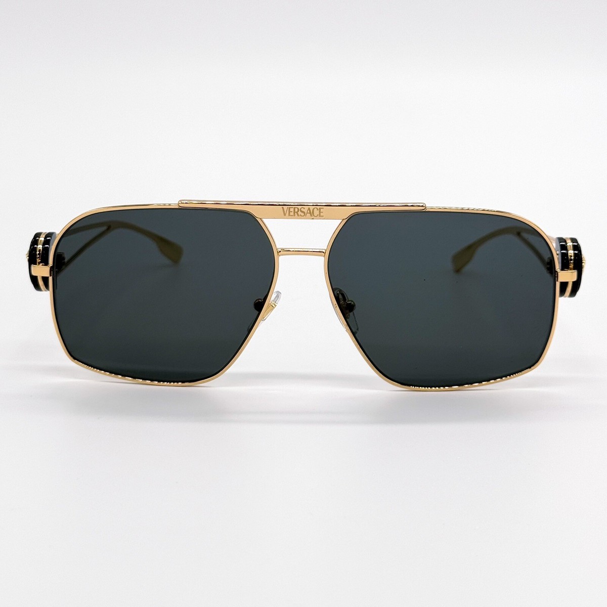 NEW VERSACE MOD 2269 1002/87 GOLD GREY VE2269 100287  display picture 2