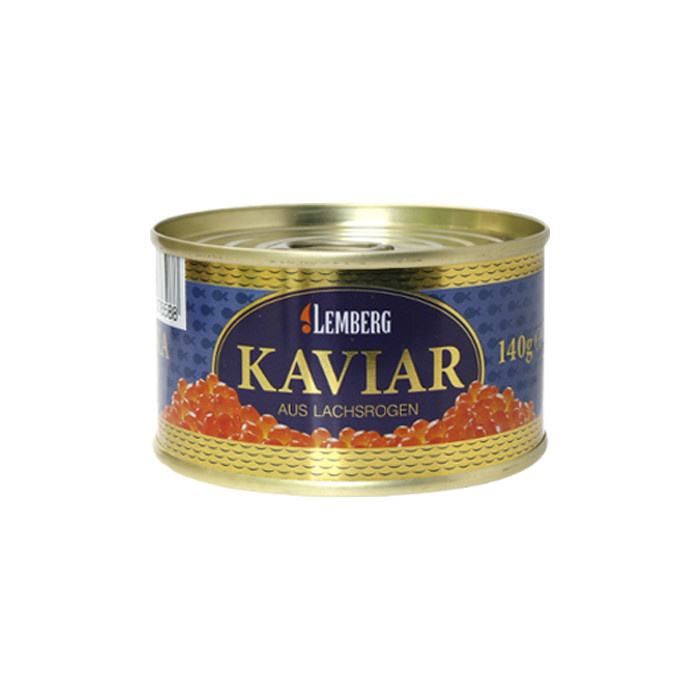 140g GORBUSHA ALASKA GOLD QUALITY CAVIAR IKRA IKURA ГОРБУША SALMON ИКРА ЛОСОСЬ