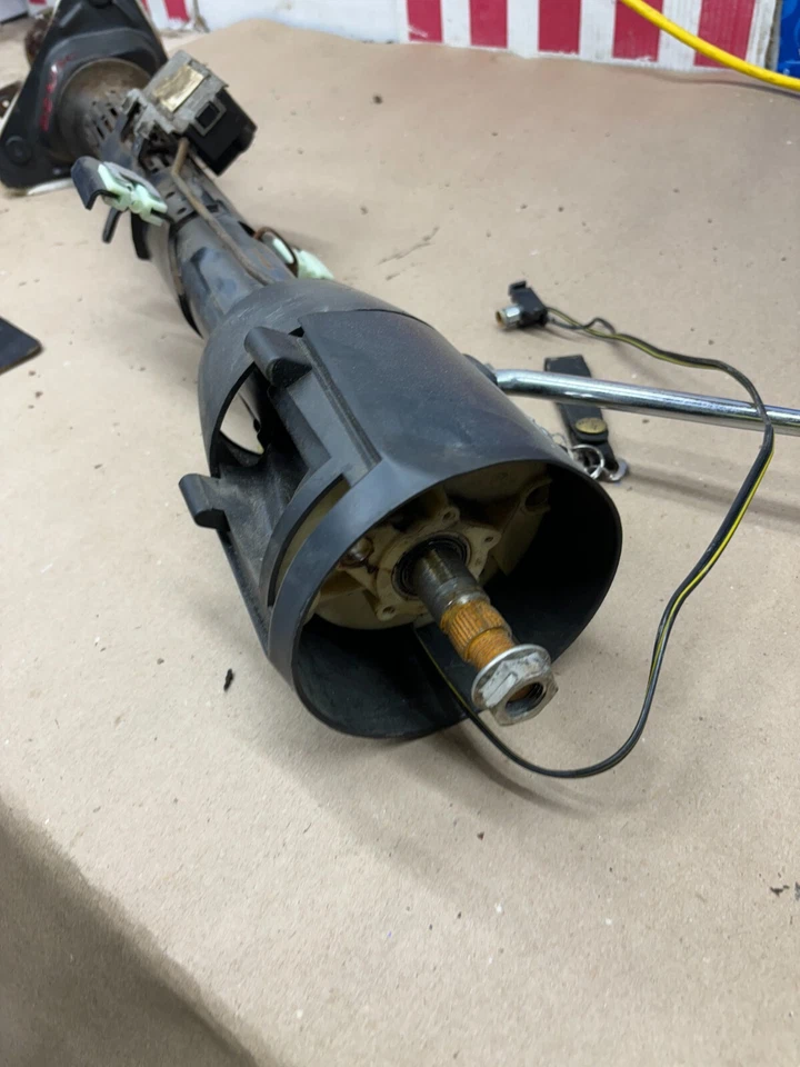 Dodge Ram Truck 1988 1990 D150 D250 D350 columna de dirección recta cambio llave automática Foto 2 de 4