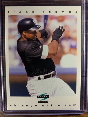 Frank Thomas Baseball Card #26 Score Pinnacle Chicago White Sox NM