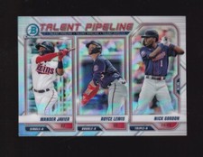 2021 Bowman Chrome Talent Pipeline Javier Lewis Gordon #TP-MIN Minnesota Twins