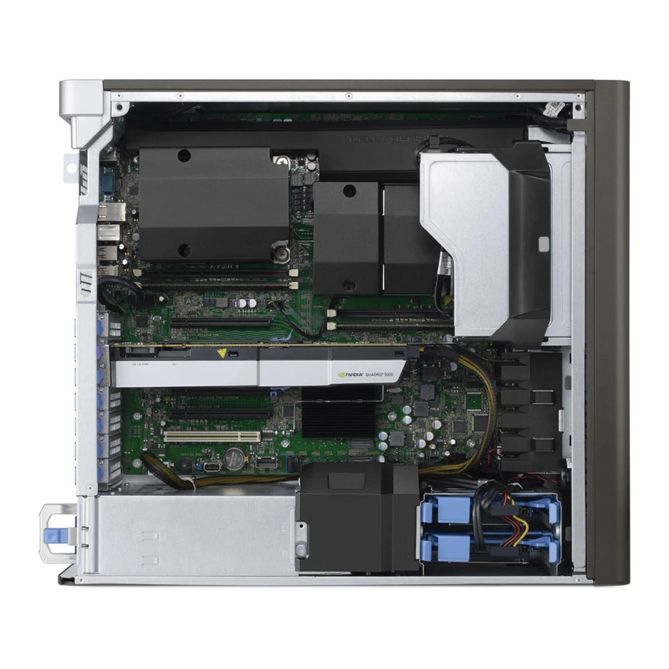 Dell T7610 Workstation 2xXeon E5 128GB RAM 800GB SSD & 12TB HDD NVIDIA M4000 - Image 2 of 2