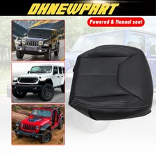 For Jeep Wrangler Unlimited Rubicon Driver Bottom Replacement leather Seat Cover