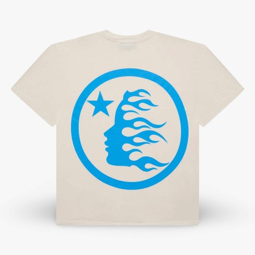 Hellstar Tee 'Classic' White / Blue (SS24) (Gel Print) HSCC01TEE004-BLU - Picture 2 of 3