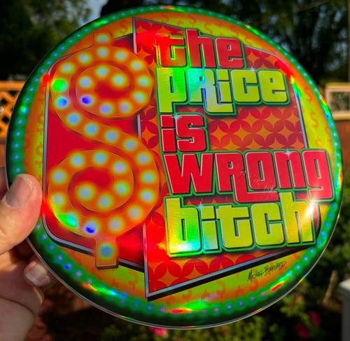 Discraft Buzzz Barnard (The Price is Wrong Bitch) Full Foil Disc Golf #3852