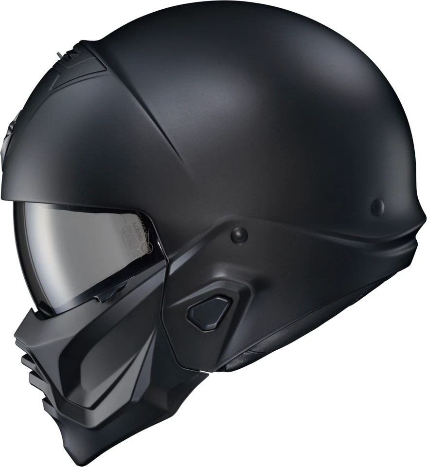 Scorpion Exo - Covert 2 Open Face Helmet - Matte Black - Size X-Large - CV2-0106 - Image 2 of 4