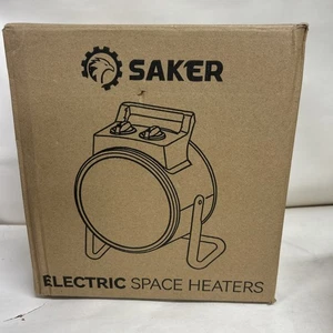 Saker Chauffage portable puissant 1500W portatif Space Chaudière SAK110
