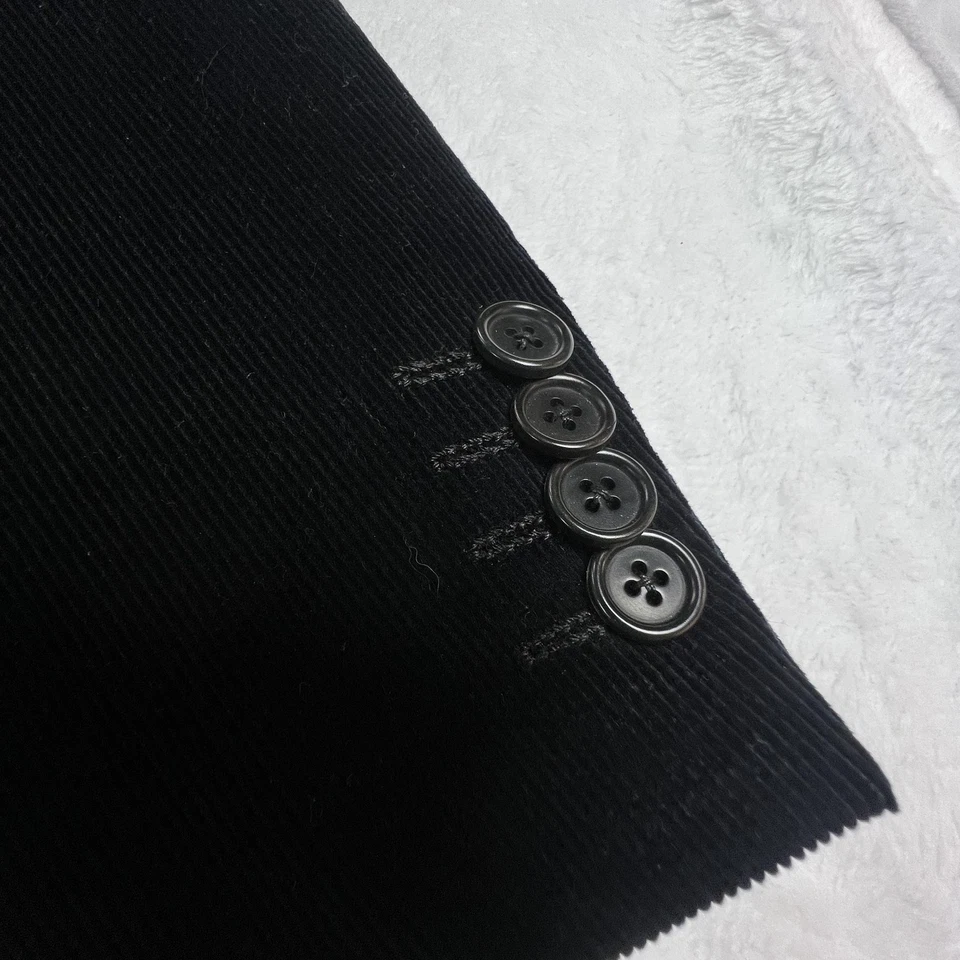 Abrigo Blazer Deportivo Burberry Pana Para Hombre Talla L Negro Clásico Diseñador Italia Foto 3 de 4