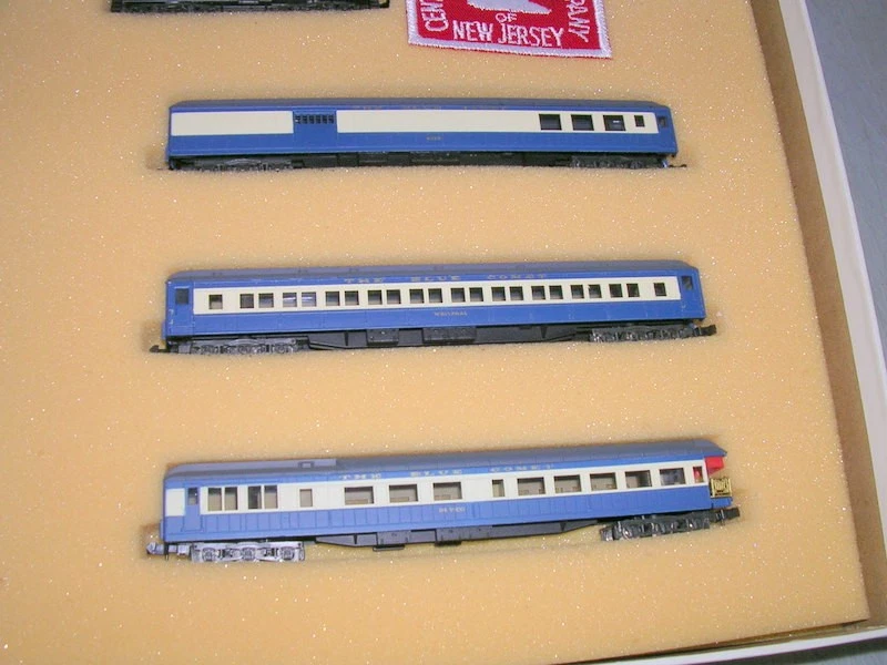 Con-Cor N Scale (The Blue Comet) Limited Edition Set New Jersey Central - Image 4 of 4
