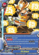 F5 Attack - X-BT03A-UB02/0059EN - C Near Mint Buddy Fight X Alternative Vol 3 LV