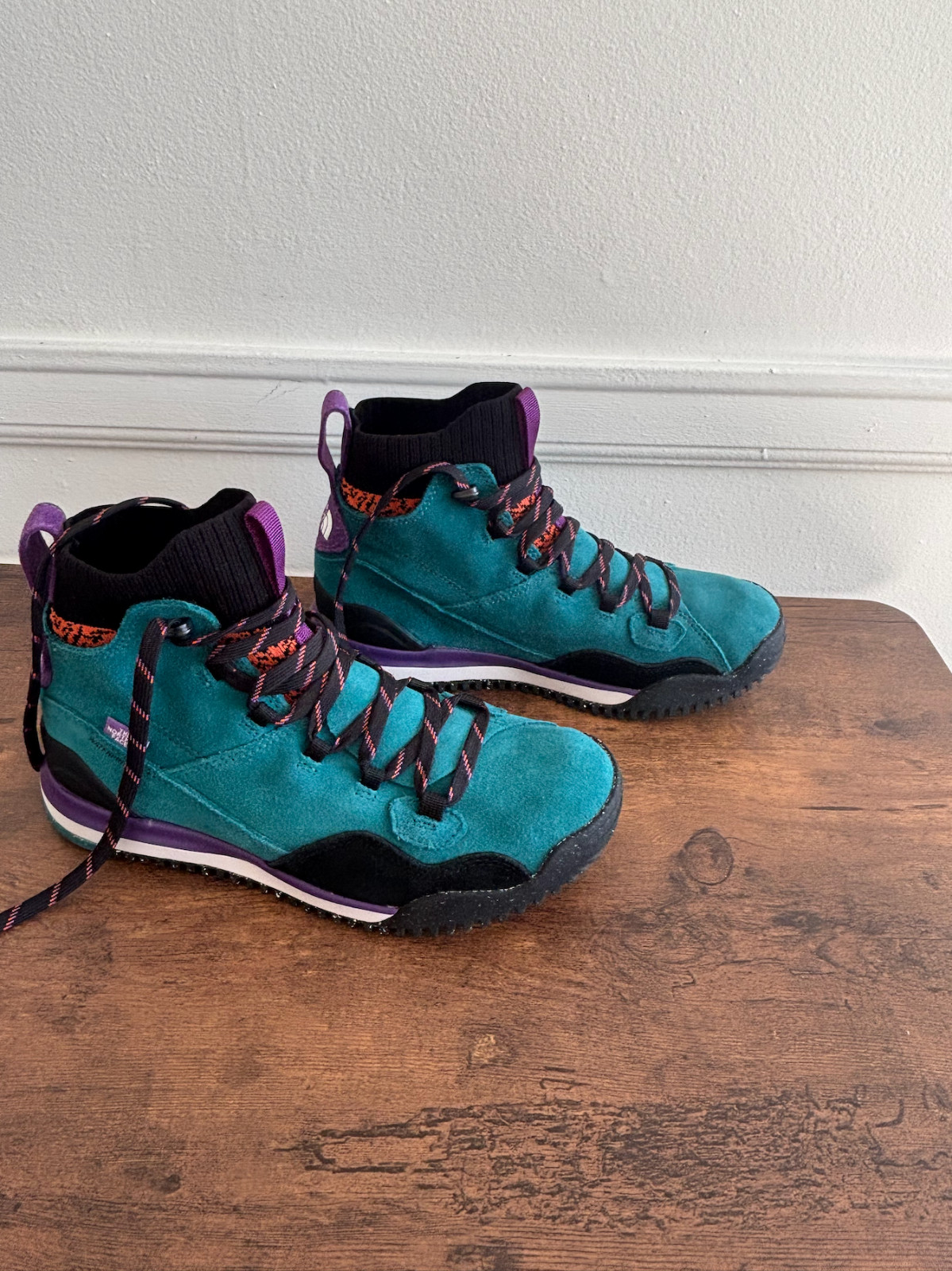 The North Face Back to Berkeley III Waterproof Boots Teal Blue Sz 8.5 No Box New thumbnail 2