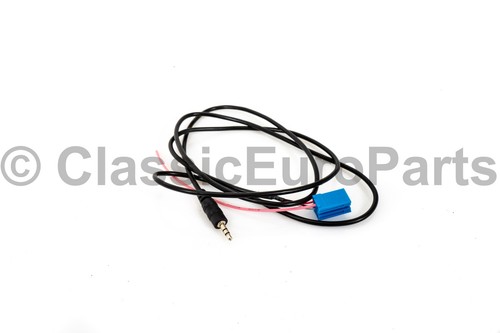AUX in 3,5 mm jack adaptor cable for Mercedes Porsche Becker VDO Blaupunkt radio - Bild 1 von 7