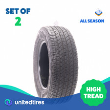 Set Of 2 Used 25565r17 Goodyear Wrangler Territory Ht 110t - 832