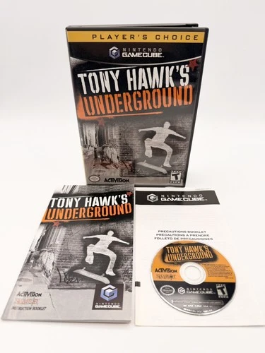 Tony Hawk's Underground for Nintendo GameCube Player's Choice TESTED cib