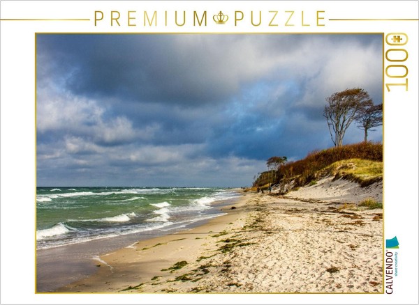 Puzzle Calvendo La Plage Sauvage De L'ouest Du Darß | 1000 PièCes, Format Assemb-image