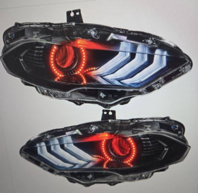 ORACLE Lighting 2018-2022 Fits Ford Mustang LED Headlight Halo Kit 1347-003 RED
