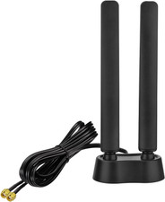 9Dbi Wifi 6E Antenna Tri-Band 6Ghz 5Ghz 2.4Ghz Magnetic Base Wifi Antenna for PC