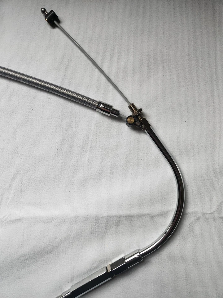 Cable de embrague de acero inoxidable Barnett Performance para Victory 102-85-10012 Foto 2 de 4