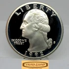 1992-S Washington Silver Proof Quarter - #C61134NQ