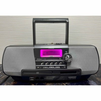 JVC RD-M2-S Audio System CD MD MP3 Player 512MB Recording AM FM FullyFunction