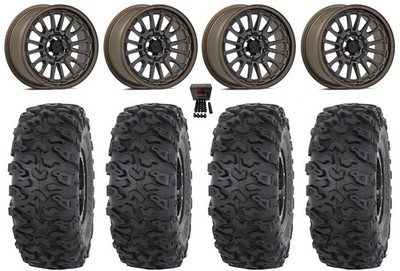 Valor V14 15'' Wheels Root Beer 32'' Roctane T4 Tires UForce U10 Pro / U10 XL Pro