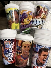 McDonald's FIFA World Cup Player plastic cups. Set of 11