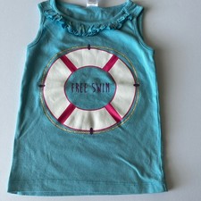 NWT Gymboree Summer Tank Free Swim Girls 5 2014