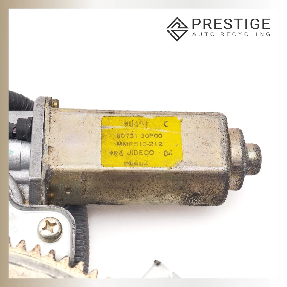 1990-1996 Nissan 300ZX Regulador de Janela de Porta/W Motor Frente Esquerda 80731-30P00 - Imagem 2 de 4